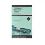 Humalog 100 Kwikpen es una insulina tipo Lispro de acción ultrarápida